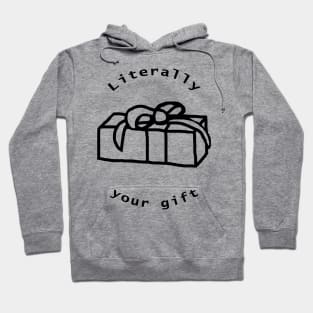 Your Gift Line Drawing for Christmas Hoodie